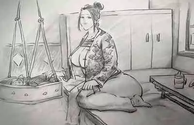 黑暗漫画-混血嫂子