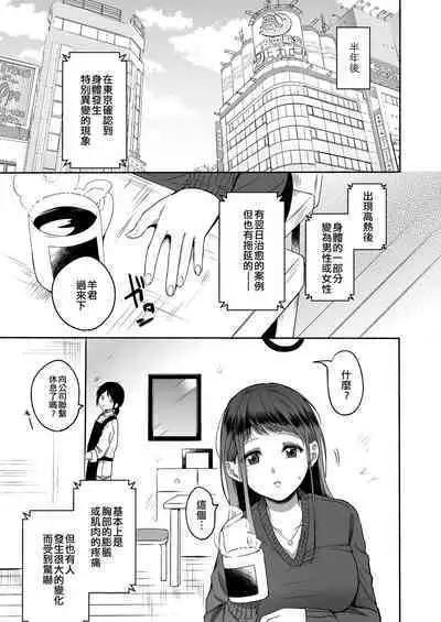 Seiki Gyakuten Kanojo ni Dakareru 7-kakan | 性器逆轉 被女友擁抱的七天