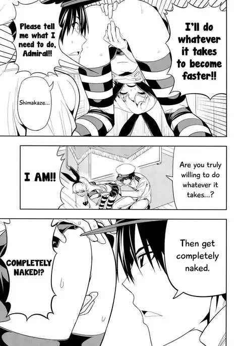 Tricking and Sexual Harassing Shimakaze, Who Wants to Become Faster