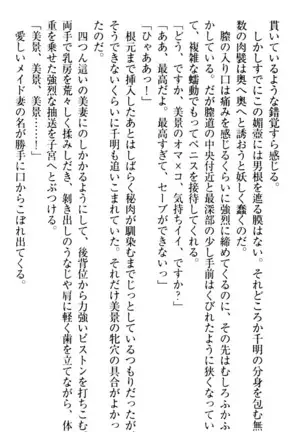 年上メイドの新婚日記