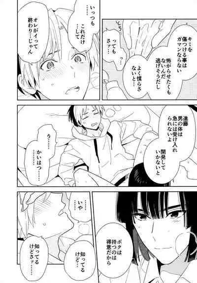 [PHkengai (Takaoka Nanaroku)] Ryou kata Omoi Koibito Doushi (Hikaru no Go)