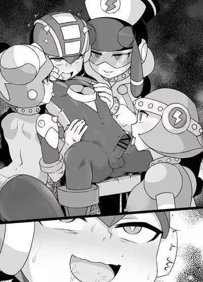 Rockman.EXE Akuochi Roll & Sakurai Mayl Manga