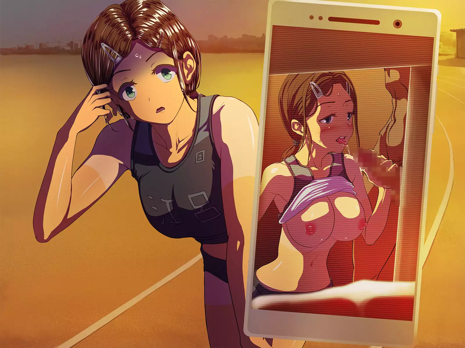 Seikatsu Shidouhou Rikujou Shoujo no Pakopako Shidou