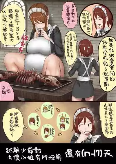 n-nichigo ni Wakaraserareru Bocchama | 距離少爺對女僕小姐有所理解還有n天