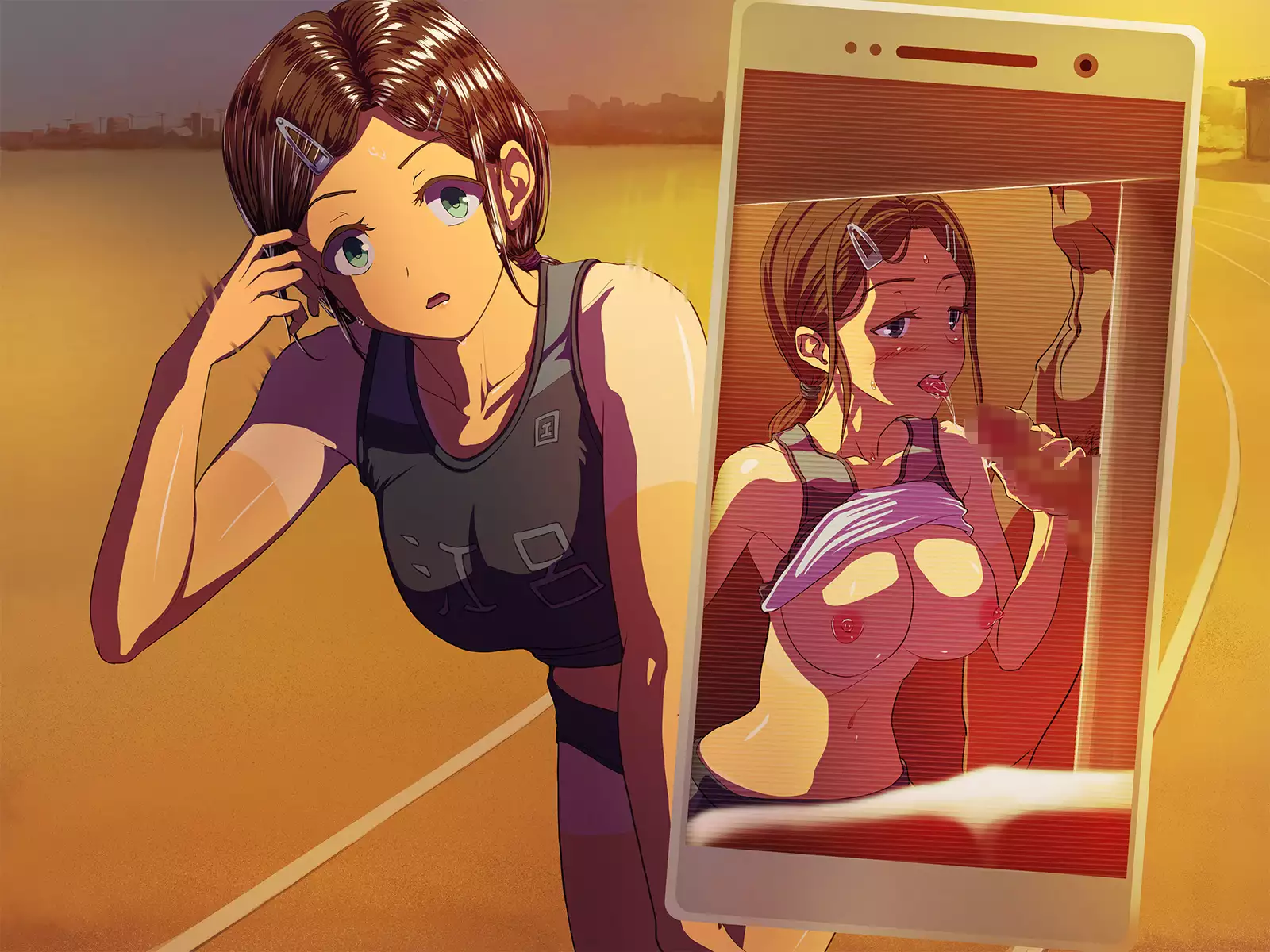 Seikatsu Shidouhou Rikujou Shoujo no Pakopako Shidou