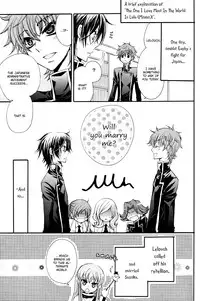 (C75) [Juurokugoh (Tohru)] HONEY WEDDING (Code Geass) [English] [BangAQUA]