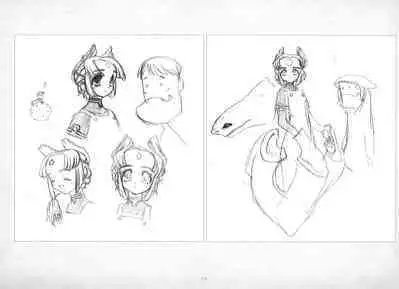 ALICESOFT ORION SCRIBBLES with CROQUIS ULTIMATE EDITION VOL.3 織音計画特別版 ラフ画集