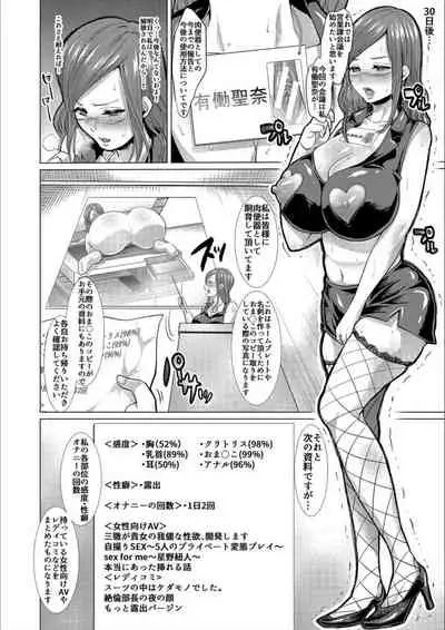 Tsuma to Musume no Ningen Sotsugyoushiki!! NTR Kuso Bitch Oyako Bakutan