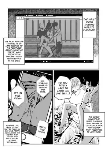 Inran Joshi ga Modaenagara Kintama Ijimetemita | The Lewd Girl Tortured Their Balls While Suffering From Their Advances