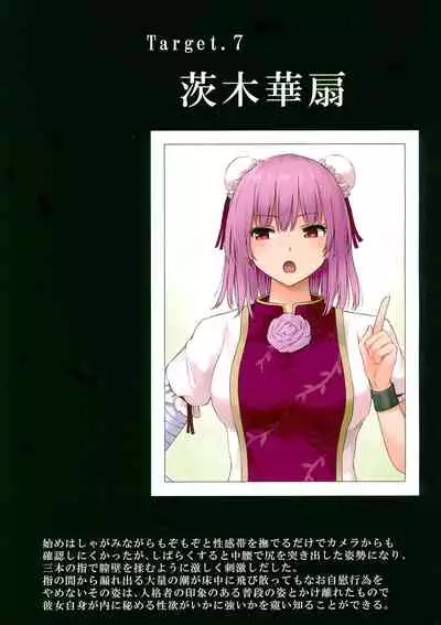 (C99) [Tekomenchi (Techi)] Gensatsu - Gensou Shoujo Jii Tousatsuroku (Touhou Project)