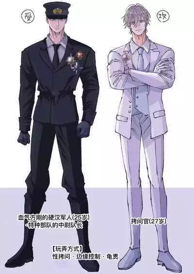 Tsuyoki na Gunjin o Kitou Zeme de Seigoumon suru | 对硬汉军人进行性虐龟头的酷刑拷问