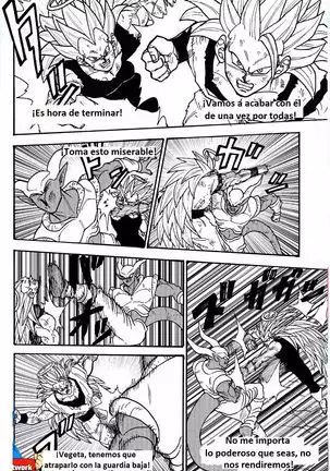 Goku y Vegeta vs Janemba