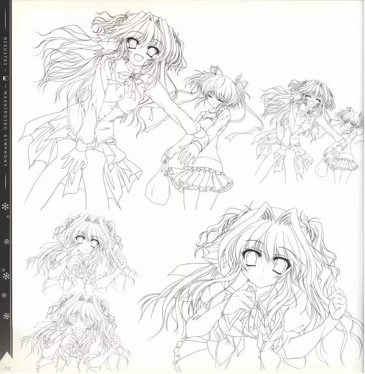 Mashiro-Iro Symphony illustration art book