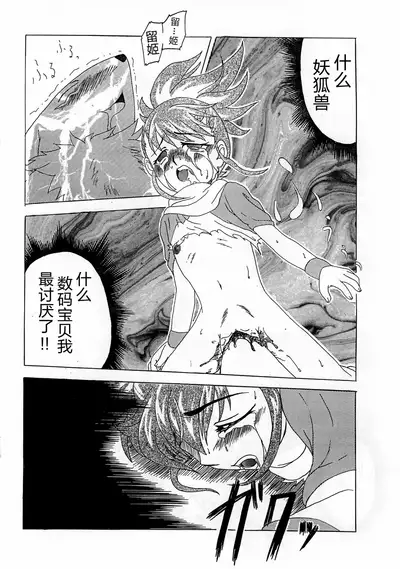 [Matsubara Shougakkou (Matsubara Chigusa)] La renarde lunaire (Digimon Tamers) [Chinese] [逃亡者x新桥月白日语社汉化]