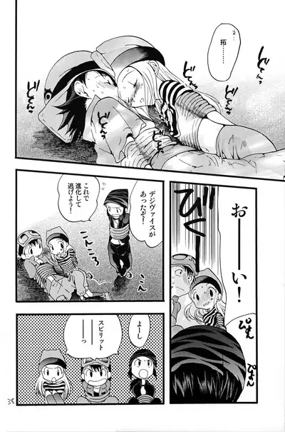 (C62) [Tomato Surprise (Futtsu Misaki)] Your Eyes Only (Digimon Frontier)