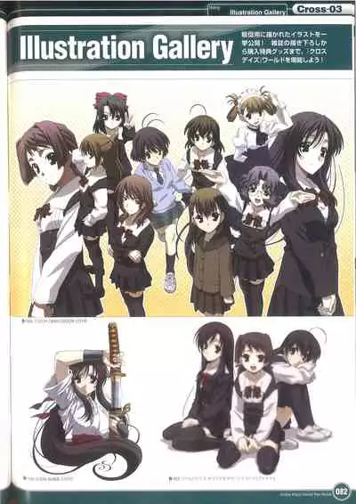 Cross Days Visual Fan Book