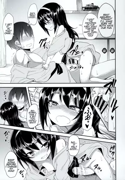 (C90) [Studio Woruto (Woruto)] Mako ni Kokuhaku Shite Mita After (Girls und Panzer) [English] [Mr_Person]