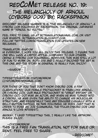 (C76) [RACK&PINION (Iogi Juichi)] Arnoul no Yuuutsu | The Melancholy of Arnoul (Cyborg 009) [English] [redCoMet]