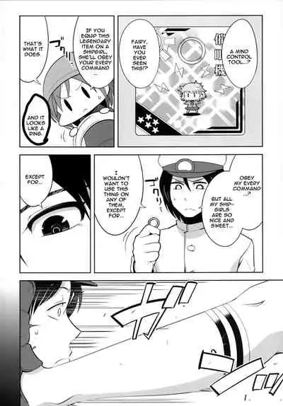 Teitoku + Saimin x Ooi | Admiral + Hypno x Ooi