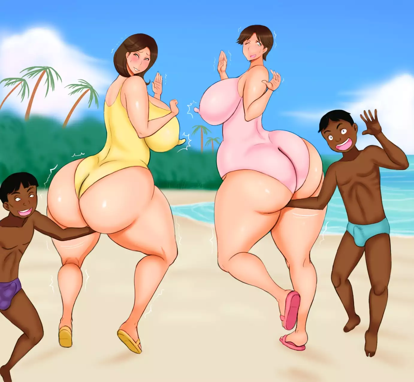 Haha to Jukujo Tsuma no Kaigai Ryokou