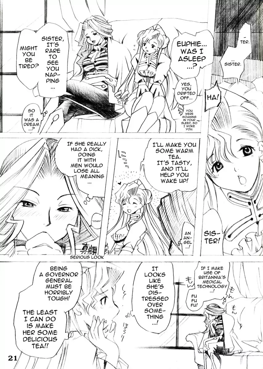 Futanari Euphemia X Huge-Rack Cornelia