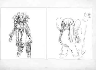 ALICESOFT ORION SCRIBBLES with CROQUIS ULTIMATE EDITION VOL.4 織音計画特別版 ラフ画集