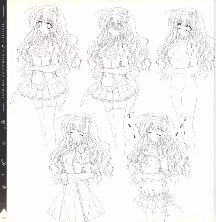 Mashiro-Iro Symphony illustration art book