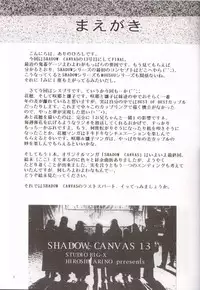 (C62) [Studio Big-X (Hiroshi Arino)] Shadow Canvas 13 (Sister Princess)