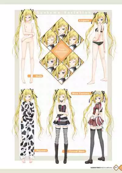 [Happoubi Jin] Kanojo x Kanojo x Kanojo Happoubi Jin Artworks [Digital]