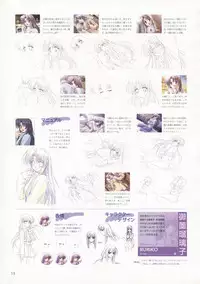 Canvas Sepia iro no motif Visual Fan Book