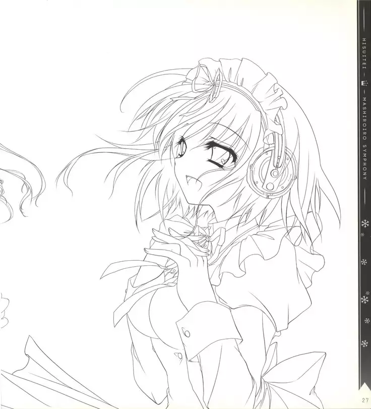 Mashiro-Iro Symphony illustration art book