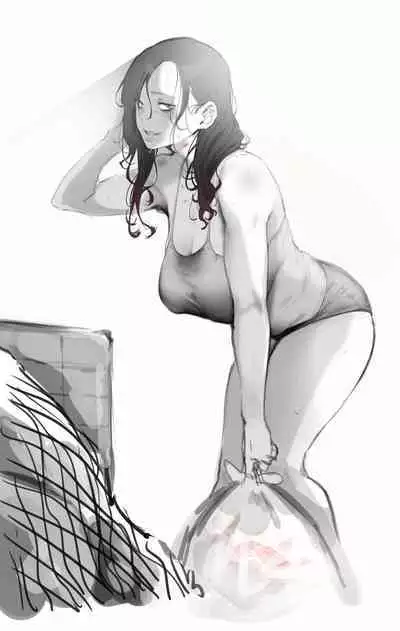 [Suruga Kuroitsu] Tonari ni Sunderu Oku-san... | 住在我隔壁的太太… [Chinese] [天帝哥個人漢化]