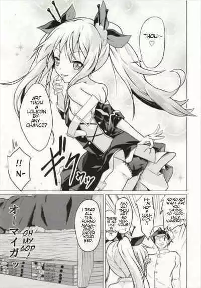 Ashikoki! Vampire-chan | Vampire's Footjob!