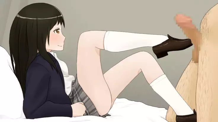 Shoujo Folder: Seifuku Shoujo Footjob