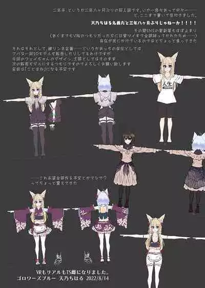 VR mo Real mo TS Mesu ni Narimashita.