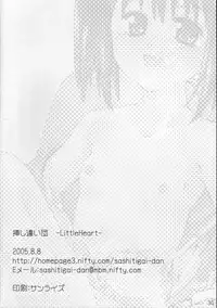(C68) [Sashichigai-dan (Kusano Kouichi, RAYMON)] Little Heart (ToHeart2)