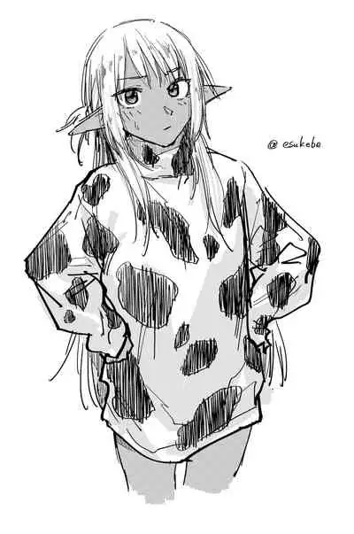 Ecchi na Kasshoku Elf JK to no Kurashikata #2 | 如何与色色的褐色精灵JK一起生活#2