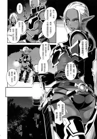 (C89) [EROQUIS! (Butcha-U)] DARK ELF vs ALIEN [Chinese] [胆小的深绘里汉化]