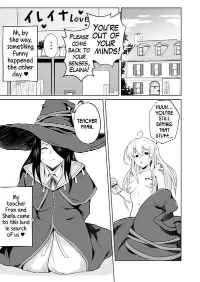 [aheazif (Sanatuki)] Joushiki Kaihen!! Yarimakuri! Ero Ikoku de Pakopako Sex Daisuki no Dosukebe Hentai Majo ni Natte shimatta no wa Daredeshou? Sou Watashi desu (Majo No Tabitabi) [English] [Kinsei Translations]